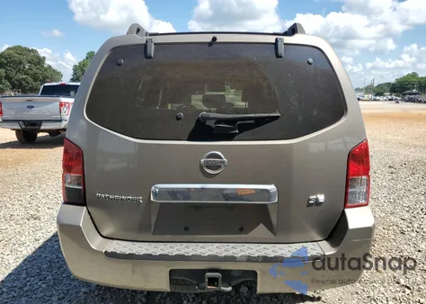 2007 Nissan Pathfinder Le из США, поврежденный, VIN 5N1AR18U67C624090